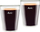 Set gota kafeje Melitta EspressoAmericano, 0.2L, xham me dy shtresa, transparente