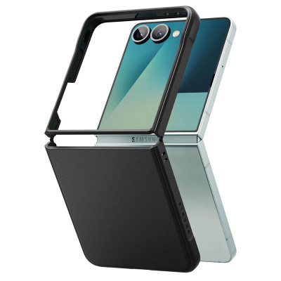 Mbulesë telefoni Ringke Onyx Magnetic, për Samsung Galaxy Z Flip 7, MagSafe, e zezë