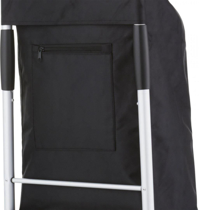 Karrocë blerjesh Classic Premium 604320, 40L, palosëse, gri