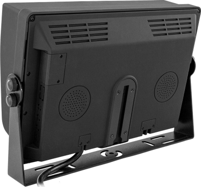 Monitor makine Nvox 10", për 4 kamera 4PIN, 12V‑24V, ngjyrë e zezë