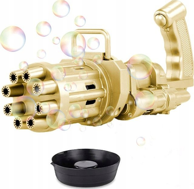 Lloder armë me flluska Ciuciubabka PROMO Bubble Terminator 7574, automatike, 8 vrima, e zezë
