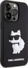Kapak telefoni Karl Lagerfeld KLHCP14L3DRKH, për iPhone 14 Pro, hardcase silikon, i zi