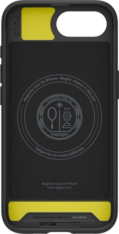 Заштитна маска Spigen Rugged Armor MagSafe, за iPhone 16e, TPU, црна matte