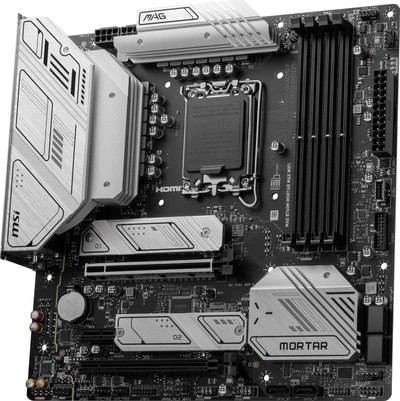 Матична плоча MSI MAG B760M Mortar Max WiFi, LGA 1700, DDR4, PCIe 5.0