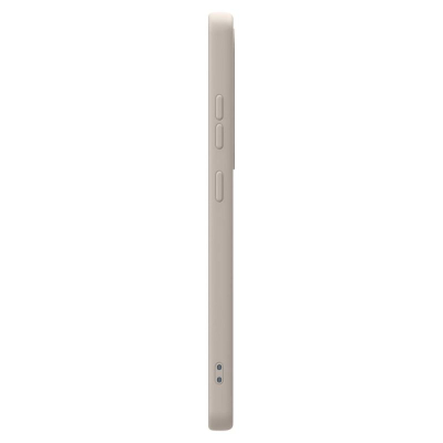 Kapak telefoni Spigen Silicone Fit Mag për Samsung Galaxy S25 Ultra, MagSafe, titanium natyral