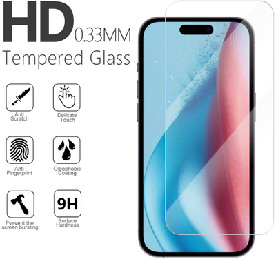 Xhami i mbrojtjes Tempered Glass Premium 2.5D për Google Pixel 11 Pro, 9H, transparent