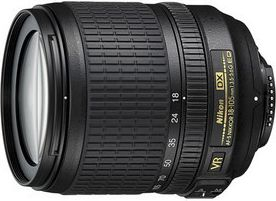 Објектив Никон AF-S DX НИКОР 18-105mm f/3.5-5.6G ED VR, стандарден зум, црн