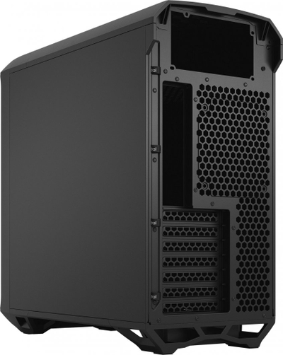 Kasë Fractal Design Torrent Compact, e zezë Solid, Midi Tower