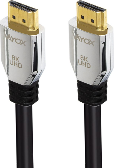 Kabllo HDMI Vayox 2.1, 3m, 8K UHD, e zezë