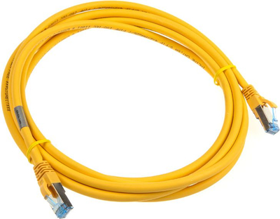 Kabllo rrjeti InLine Patch Cat.6A, S/FTP, 3m, e verdhë