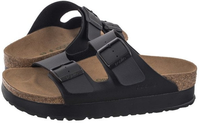 Mules për goca Papillio Arizona Flex, me platformë 2.6 cm, Birko Flor, bezhë