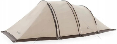 Шатор за кампување Naturehike Cloud Vessel 3, 3 лица, тунел, каки боја
