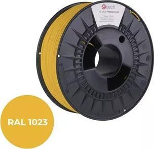 Filament 3D C-Tech Premium Line ABS, 1.75mm, 1kg, i verdhë RAL1023