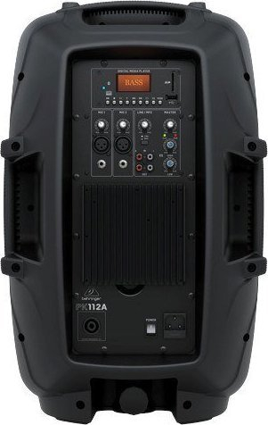 Boks aktiv PA Behringer PK112A, 12", 600W, me Bluetooth, i zi