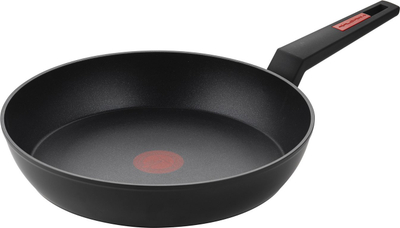 Tigan alumini Florina Thermosensor, 30 cm, me veshje jo ngjitëse, i zi
