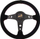 Timon sportiv MTuning Steering Wheel Pro 350mm, offset 80mm, suede i zi