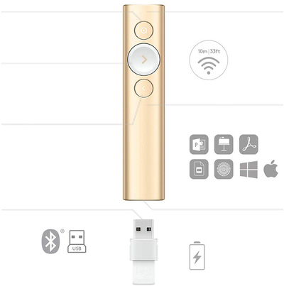 Komandë Logitech Spotlight, i artë