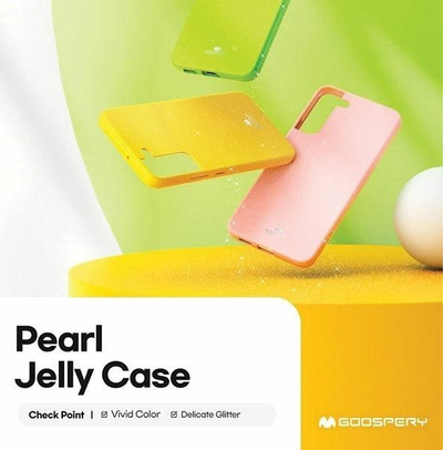 Mbrojtëse telefoni Mercury Jelly për Samsung Galaxy A04s, kapak TPU i butë, lemon e gjelbër