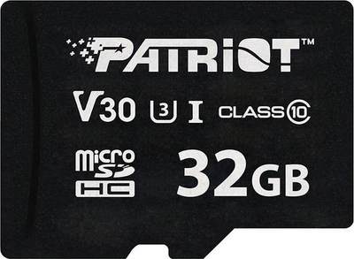 Kartë memorje Patriot VX MicroSDXC, 32GB, Class 10 UHS I U3 V30