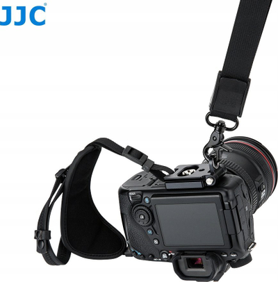 Rrip shpatullash kamera JJC NS-PRO1M, cross body, i rregullueshëm, i zi