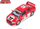 Играчка метален автомобил Mitsubishi Lancer, 13 cm, со повлекување, црвена