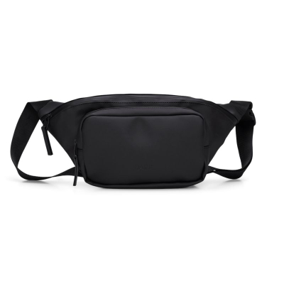 Çantë beli Rains Bum Bag, që s’e zë uji, uniseks, e zezë