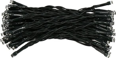 Drita bredhi Springos 100 LED, me bateri, programues, blu
