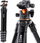 Tripod fotografik K&amp;F Concept KF09.105, lartësi 178 cm, mban deri 15 kg, ngjyrë e zezë
