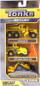 Set lodrash Tonka Trucks Diecast Construction, 3 makina pune, metal, të verdha