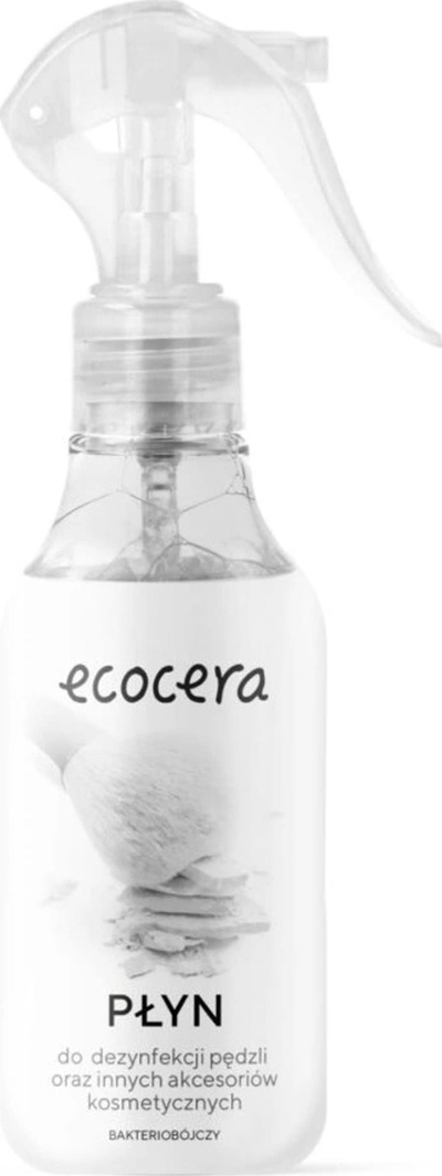 Lëng pastrimi për aksesorë grimi Ecocera, dezinfektus, i tejdukshëm