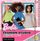 Libër kreativ Lisciani Barbie Sketch Book Style Icon Fashion Studio, set me ngjitëse dhe modele, për kalamaj 5+