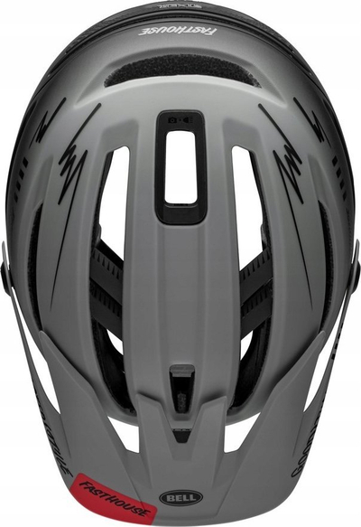 Helmë biçiklete Bell Sixer, 58-62 cm, për të rritur, gri