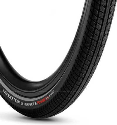 Гума за електричен велосипед Vredestein Perfect E-Power, ECE-R75, за е-бајк, црна
