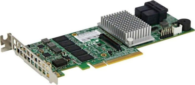 Kartë RAID Supermicro Low Profile, 12Gb/s SAS, 8 porta, jeshile