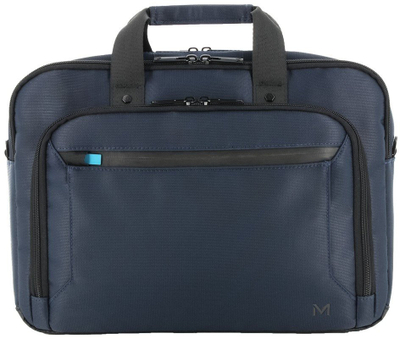 Çantë biznesi Mobilis 005040 EXECUTIVE 4 për laptop 11-14", poliestër, e zezë blu navy