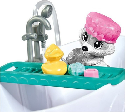 Kukull Steffi Love Simba Bath Fun, 29 cm, set me vaskë, rozë
