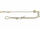 Rrip qeni Trixie Soft Rope Adjustable, 200cm, me qafore bashkë, gri