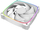 Ventilator kase Geometric Future Squama 2503W, set 3 copë, 120 mm, RGB, i bardhë