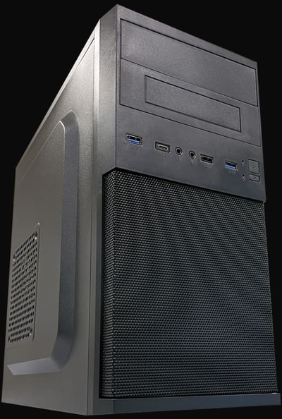 Kasa PC LC Power LC-2004MB-V3-on, Micro ATX, e zezë