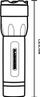 Dritë dore Black+Decker Classic Tactical LED, 1W, 60 lm, e zezë