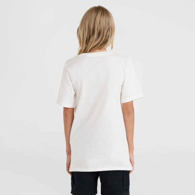 Bluza T shirt për fëmijë ONeill Jack Muir Jr, pambuk, me mëngë të shkurtra, e bardhë