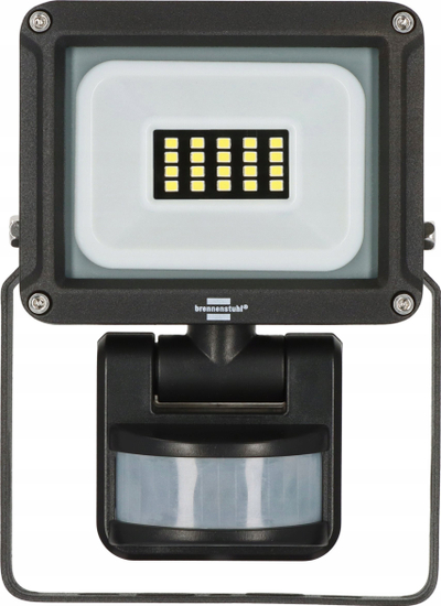 Reflektor Brennenstuhl Floodlight 20W LED, 2300 lm, me sensor lëvizje PIR, ngjyrë e zezë