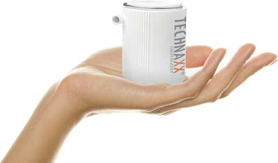 Pompa elektrike ajri Technaxx TX-261, 180 L/min, bateri 1360 mAh, e zezë