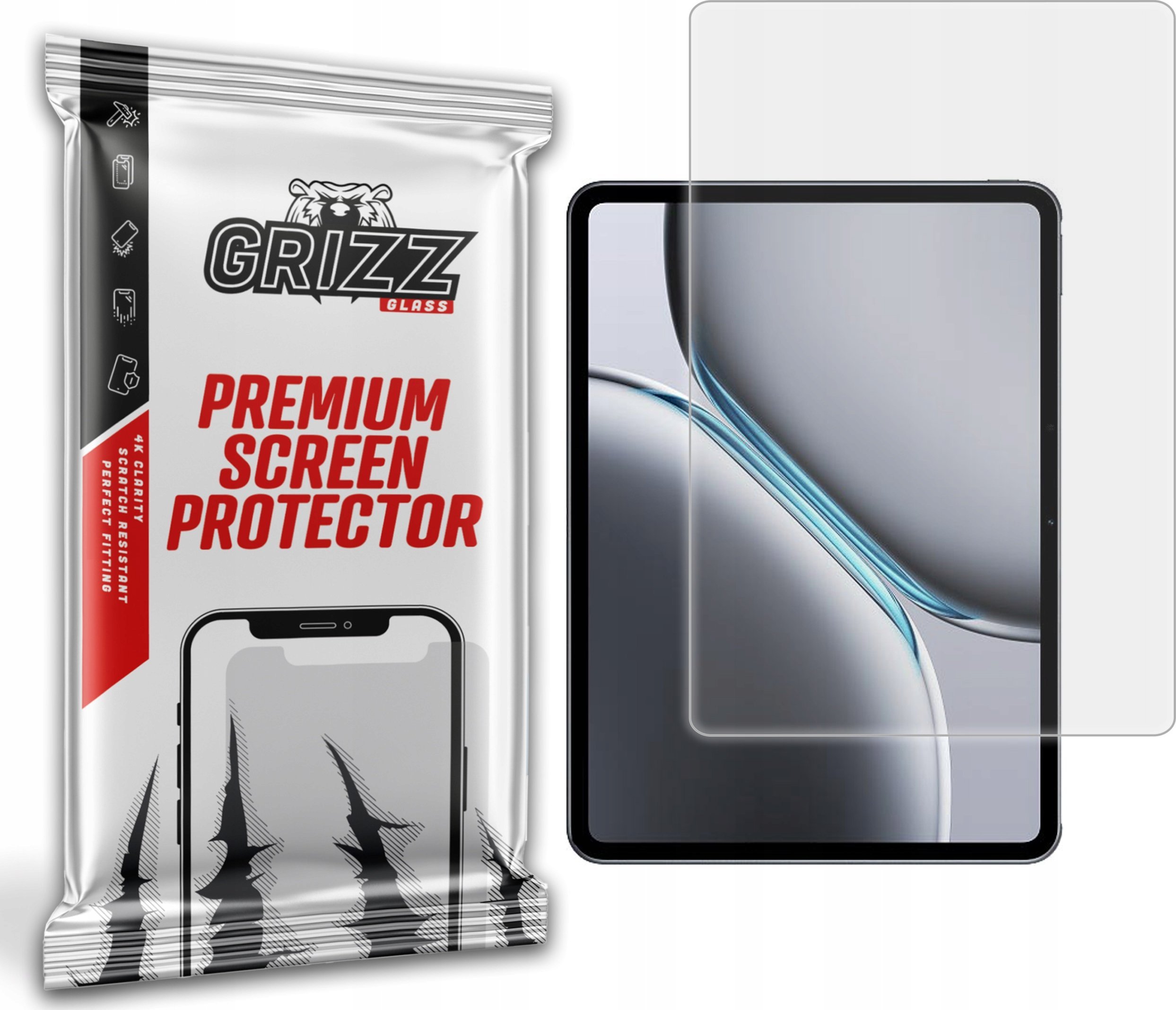Mbrojtës ekrani Grizzprotector për OnePlus Pad 2, film mat, transparent