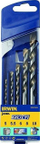 Set spiralësh IRWIN Cordless Multi 10501939, universal, 5 copë, 5‑10 mm, metalik