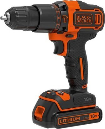 Kaçavidë goditëse Black&amp;Decker BD, 18V, 2x2.0Ah, me kuti