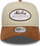 Kapelë New Era 9FORTY A-Frame Trucker Oval Patch Suede, standard, bezhë