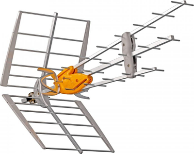 Antena DVB T2 Televés DAT BOSS TFORCE, LTE700 5G Ready, UHF, gri