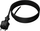 Kabllo lidhëse me prizë Plastrol PP-40H w / u 3m H05RR-F 3x1.5 IP44 (W-97271), e zezë