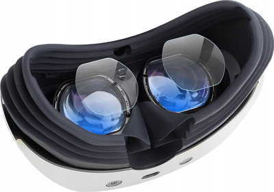 Заштитни навлаки за очила за виртуелна реалност HiFylux PS VR2, сет 4 парчиња, црна боја